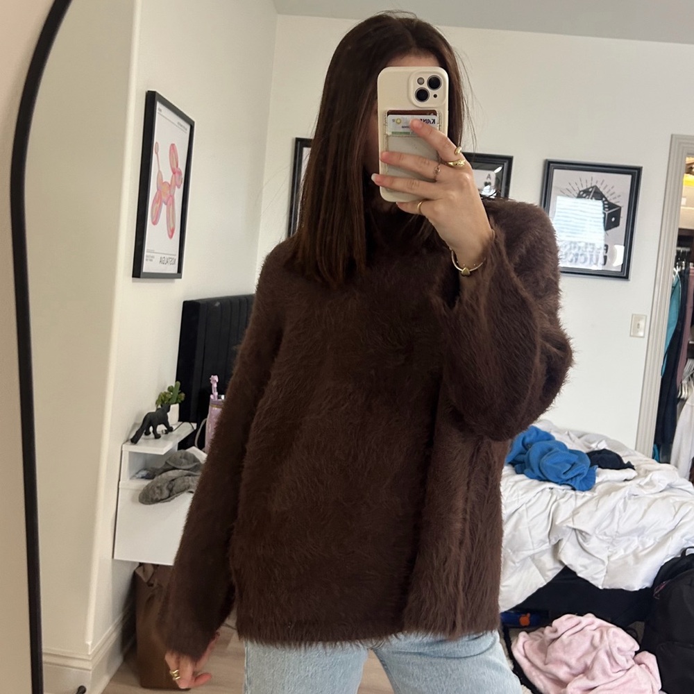 Free People Harrison Bunny Crewneck Sweater